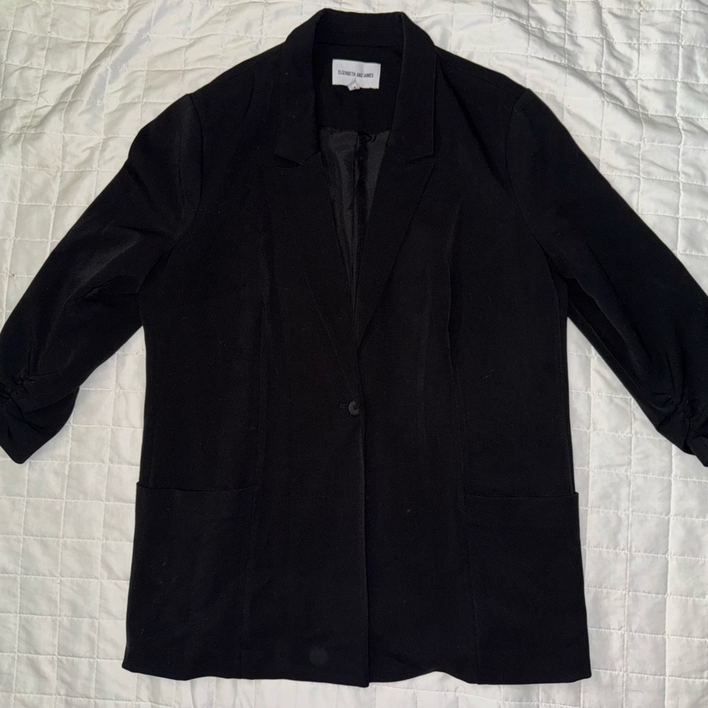 Elizabeth and James Black Blazer